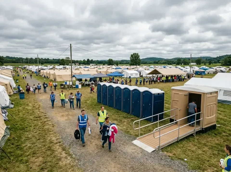 disaster-relief-camp-restrooms-010 — frequently asked questions, Dumpster & Portable Bathrooms Rental in Blanchester, OH